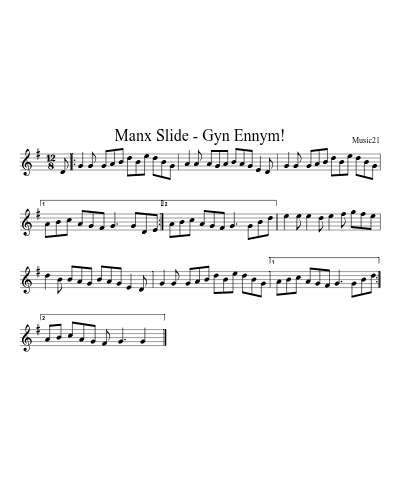 Manx Slide - Gyn Ennym!