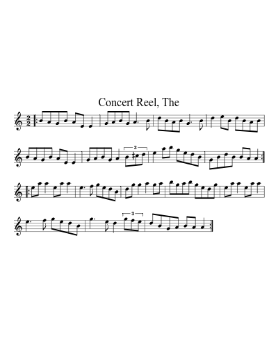 Concert Reel, The (Version 3)