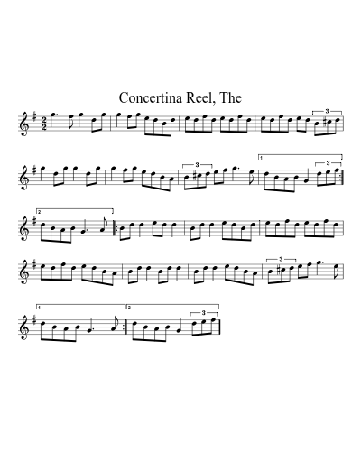 Concertina Reel, The (Version 2)