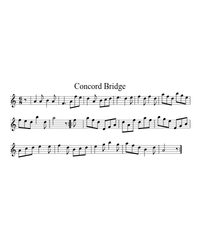 Concord Bridge (Version 2) preview