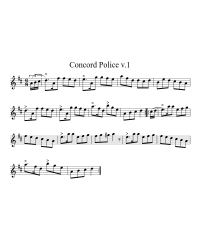 Concord Police v.1 preview