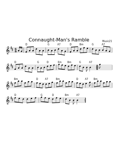 Connaught-Man's Ramble (Version 3)