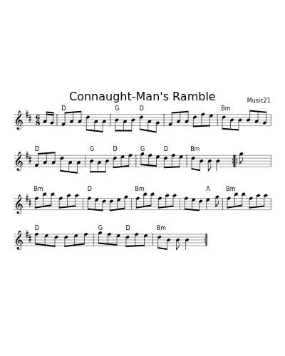 Connaught-Man's Ramble (Version 4)