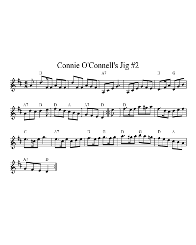 Connie O'Connell's Jig #2 (Version 2)