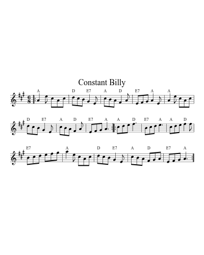 Constant Billy (Version 13)