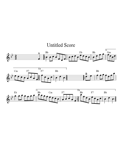 Constitution Democratic White Crooked set F Bb G 32 10 (Version 2)