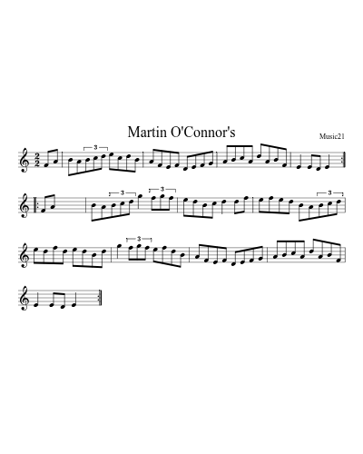 Martin O'Connor's