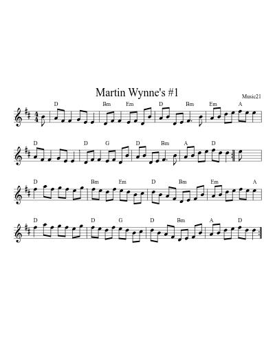 Martin Wynne's #1