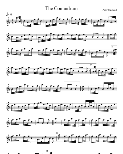 The Conundrum (Version 2)