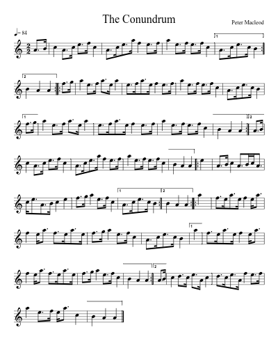 The Conundrum (Version 3)