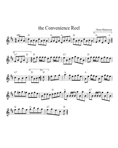 the Convenience Reel (Version 4)