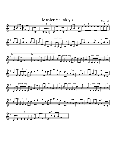 Master Shanley's