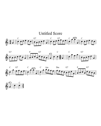 Corn Rigs (Version 2) sheet music preview