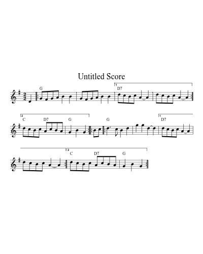 Corn Rigs (Version 4) sheet music preview