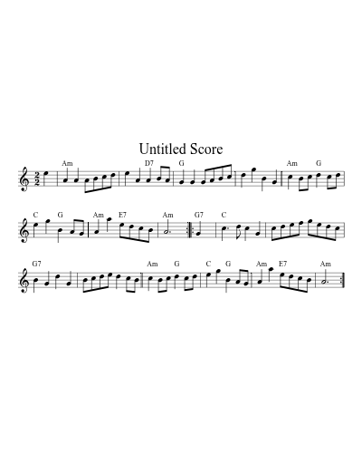 Corn Rigs (Version 5) sheet music preview