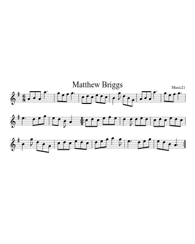 Matthew Briggs preview