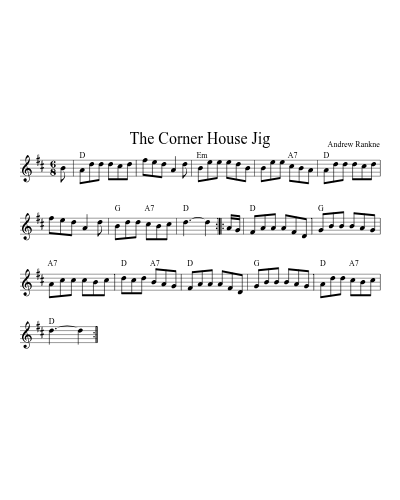 The Corner House Jig preview