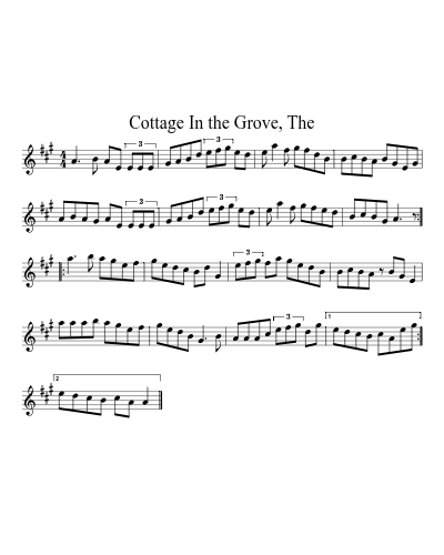 Cottage In the Grove, The (Version 4)