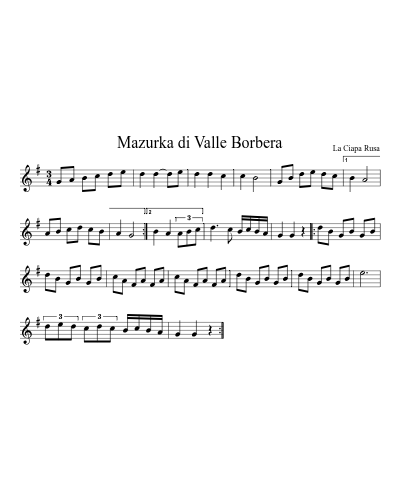 Mazurka di Valle Borbera