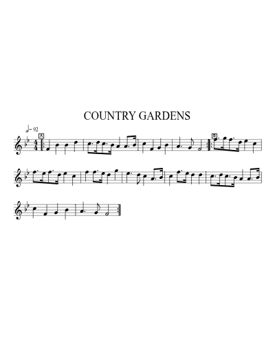 COUNTRY GARDENS (Version 2)