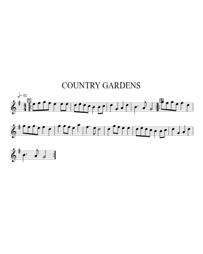 COUNTRY GARDENS (Version 3)