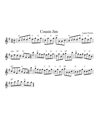 Cousin Jim (Version 6)