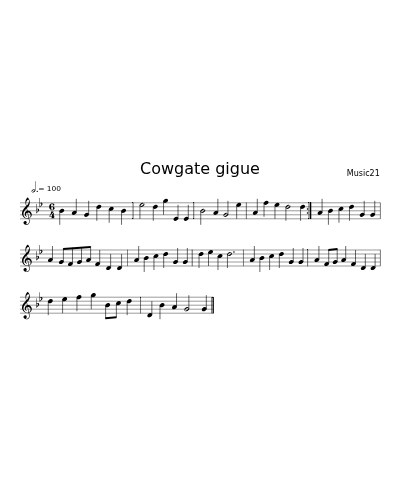 Cowgate gigue (Version 2)