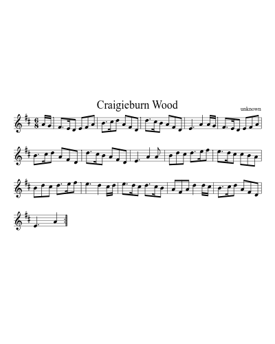 Craigieburn Wood (Version 2)