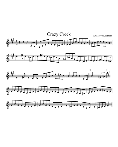 Crazy Creek (Version 4)
