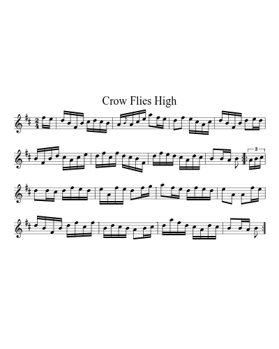 Crow Flies High preview
