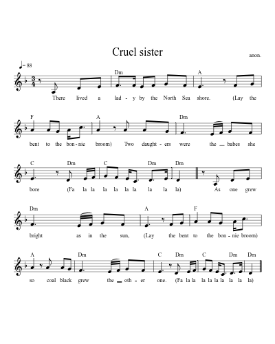 Cruel sister preview