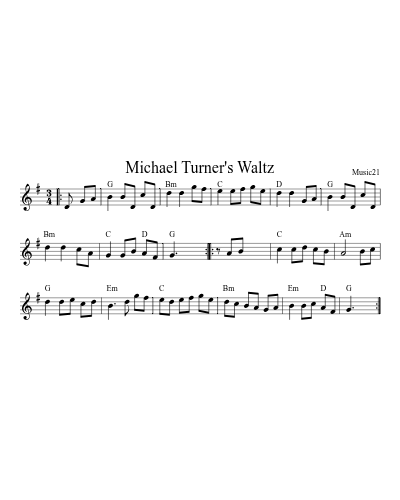 Michael Turner's Waltz preview