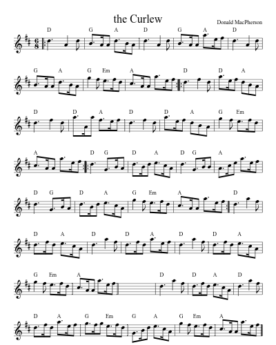 The Curlew (Version 3)