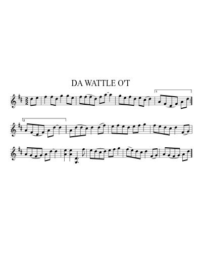 DA WATTLE O'T preview