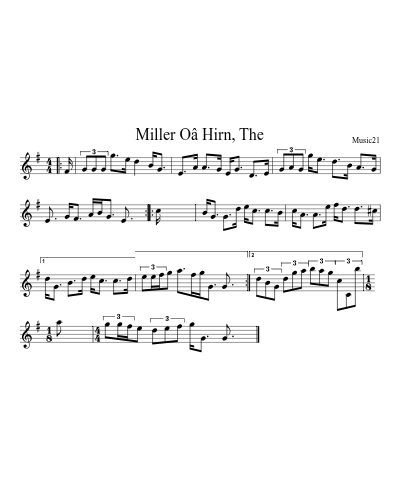 Miller Oâ Hirn, The