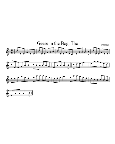 Geese in the Bog, The