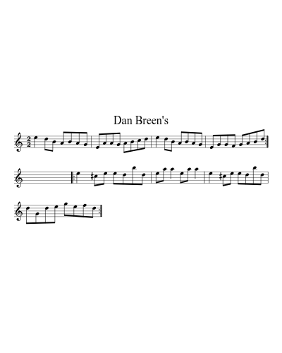 Dan Breen's (Version 2)