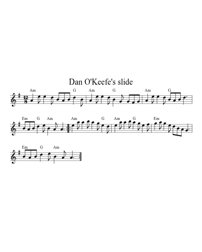 Dan O'Keefe's slide (Version 2)