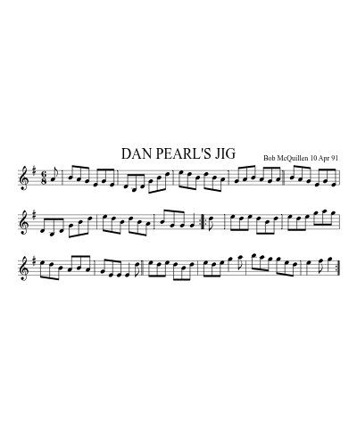 DAN PEARL'S JIG (Version 2) preview