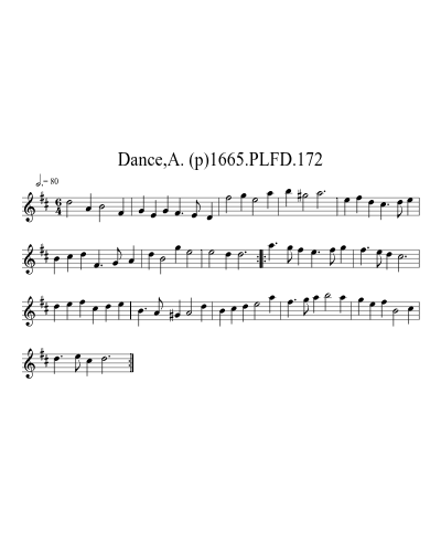 Dance,A. (p)1665.PLFD.172
