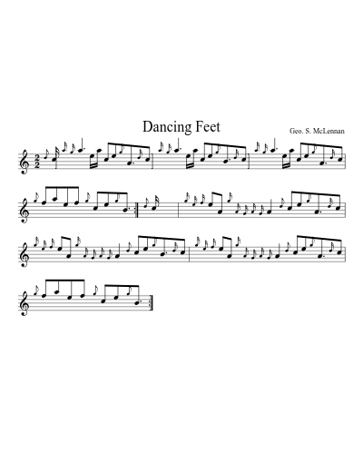 Dancing Feet (Version 2)