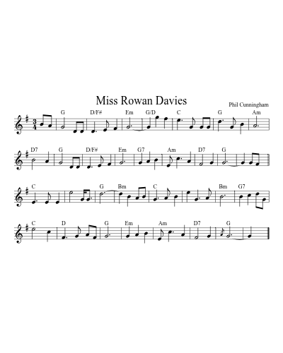 Miss Rowan Davies preview