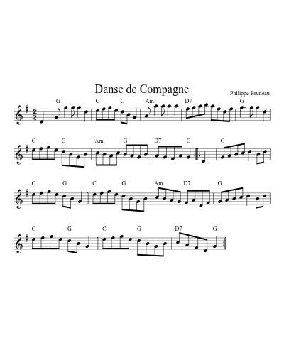 Danse de Compagne (Version 2)