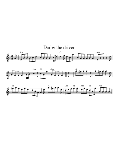 Darby The Driver (Version 7)
