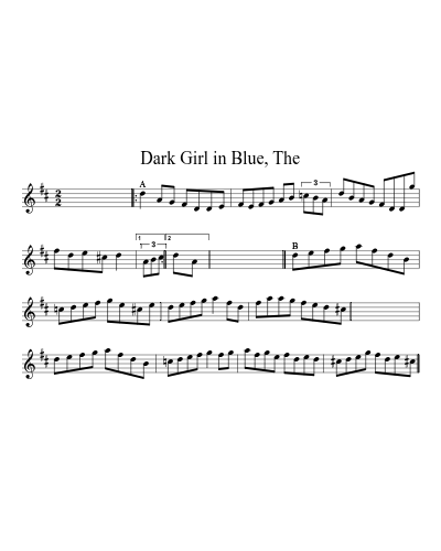 Dark Girl in Blue, The