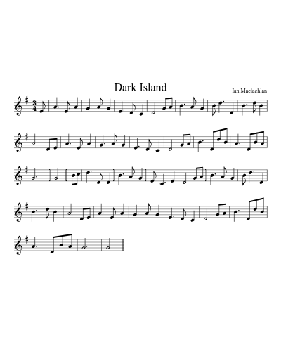 Dark Island (Version 2)