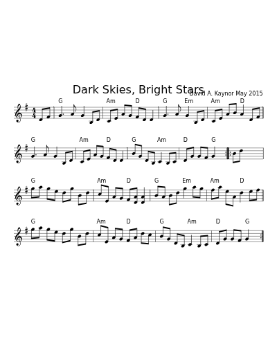 Dark Skies, Bright Stars preview