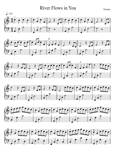 River Flows In You preview