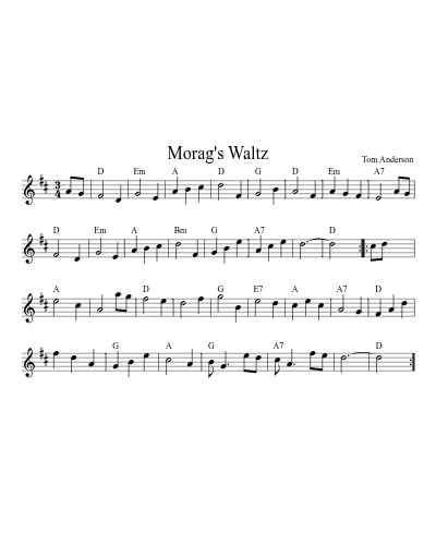 Morag's Waltz preview