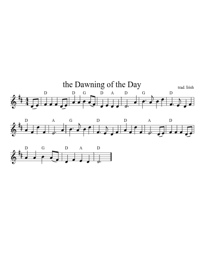 The Dawning Of The Day (Version 6)